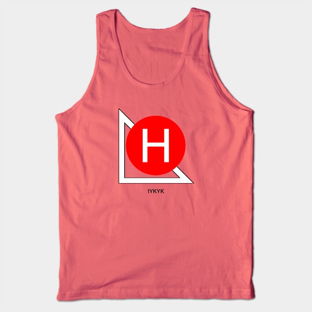 Basic Hall H - IYKYK Outline Tank Top by Nightwing Futures